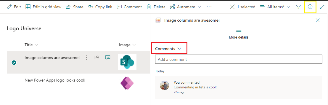 SharePoint Online: All you need to know about Commenting in Lists